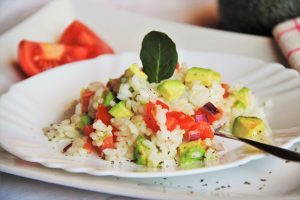 mexicke rizoto tanier s rizotom ryza