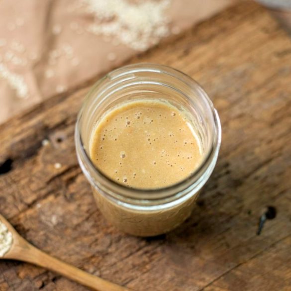 Tahini recept, Tahini recept na domácu sezamovú pastu