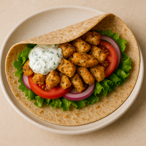 gyros s tzatziki, Dom&aacute;ci gyros s tzatziki: Chuť Gr&eacute;cka u teba doma